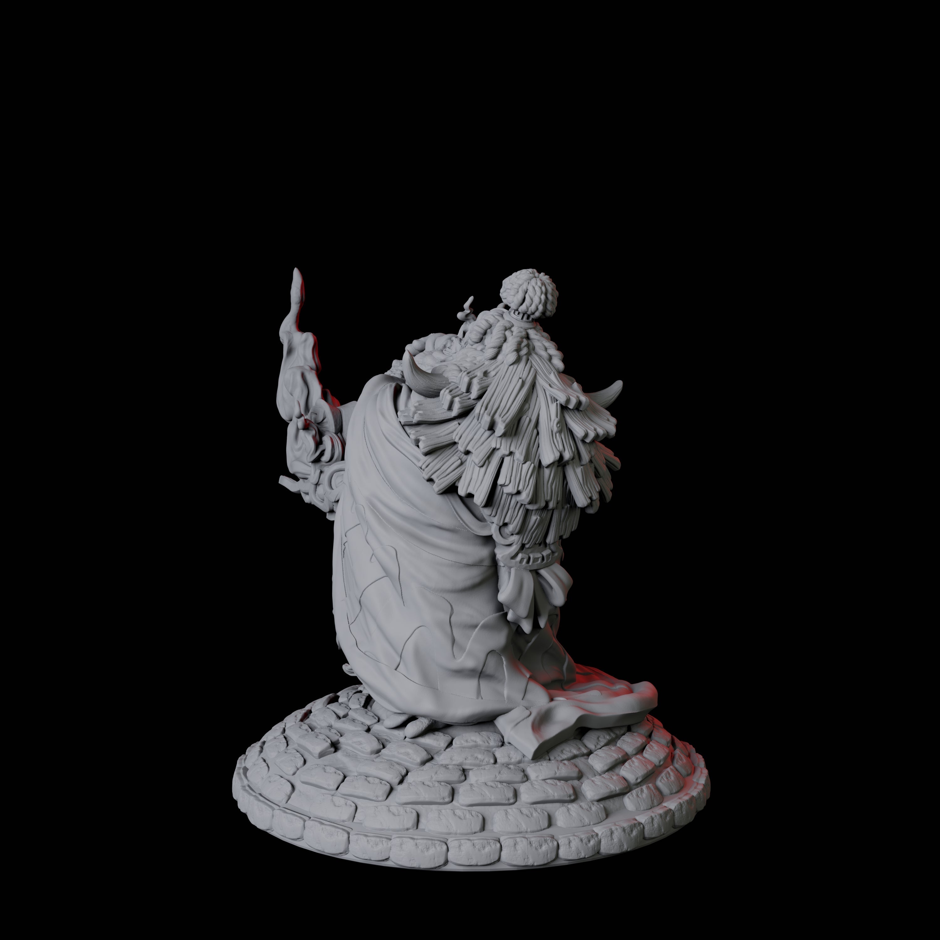 Boggard Priestess A Miniature for Dungeons and Dragons, Pathfinder or other TTRPGs