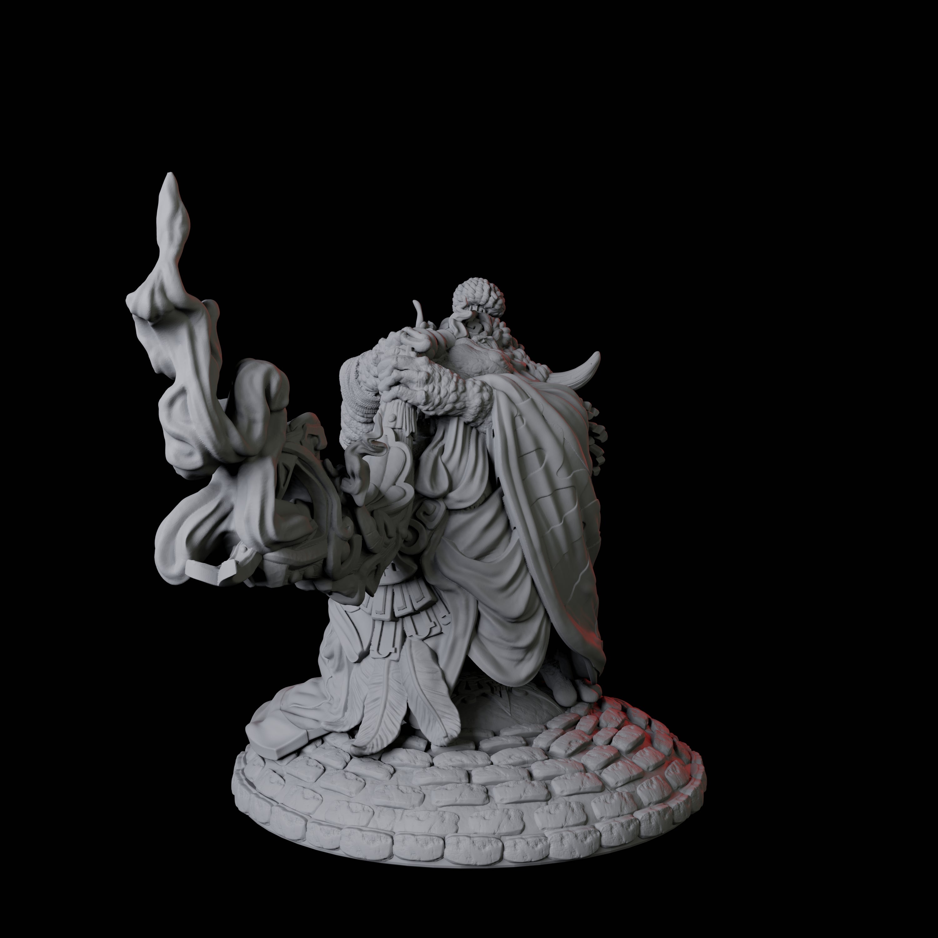 Boggard Priestess A Miniature for Dungeons and Dragons, Pathfinder or other TTRPGs