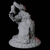 Boggard Priestess C Miniature for Dungeons and Dragons, Pathfinder or other TTRPGs