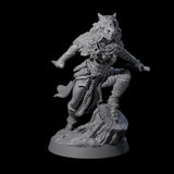 Bold Forest Hunter Miniature for Dungeons and Dragons, Pathfinder or other TTRPGs