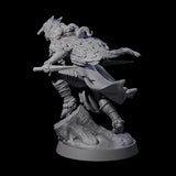 Bold Forest Hunter Miniature for Dungeons and Dragons, Pathfinder or other TTRPGs