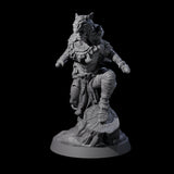 Bold Forest Hunter Miniature for Dungeons and Dragons, Pathfinder or other TTRPGs