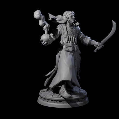 Bombs Away Elf Alchemist Miniature for Dungeons and Dragons, Pathfinder or other TTRPGs