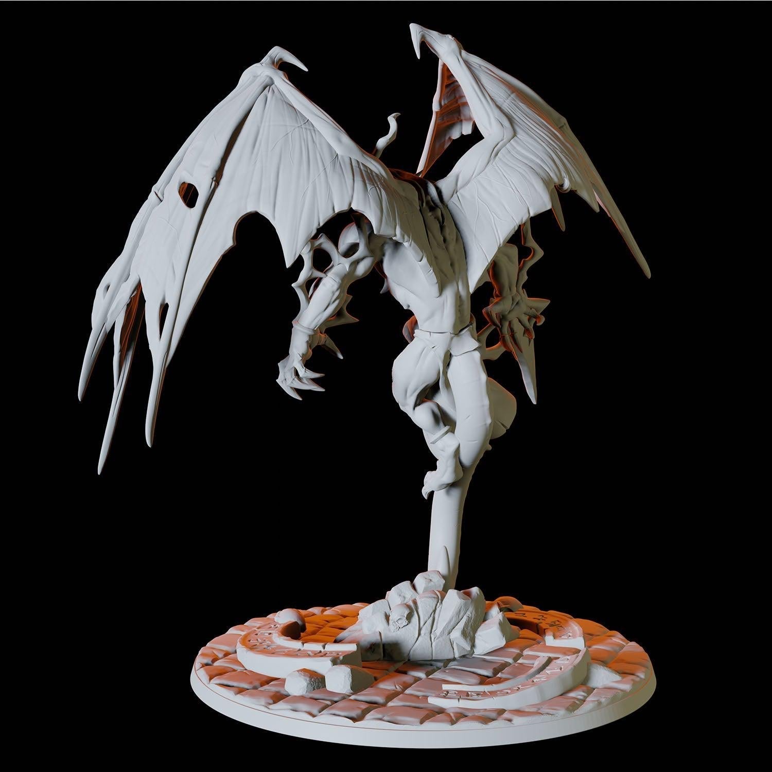 Bone Devil Miniature for Dungeons and Dragons - Myth Forged