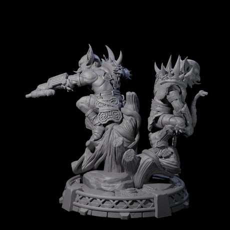 Bonebranch Goblin A Miniature for Dungeons and Dragons, Pathfinder or other TTRPGs