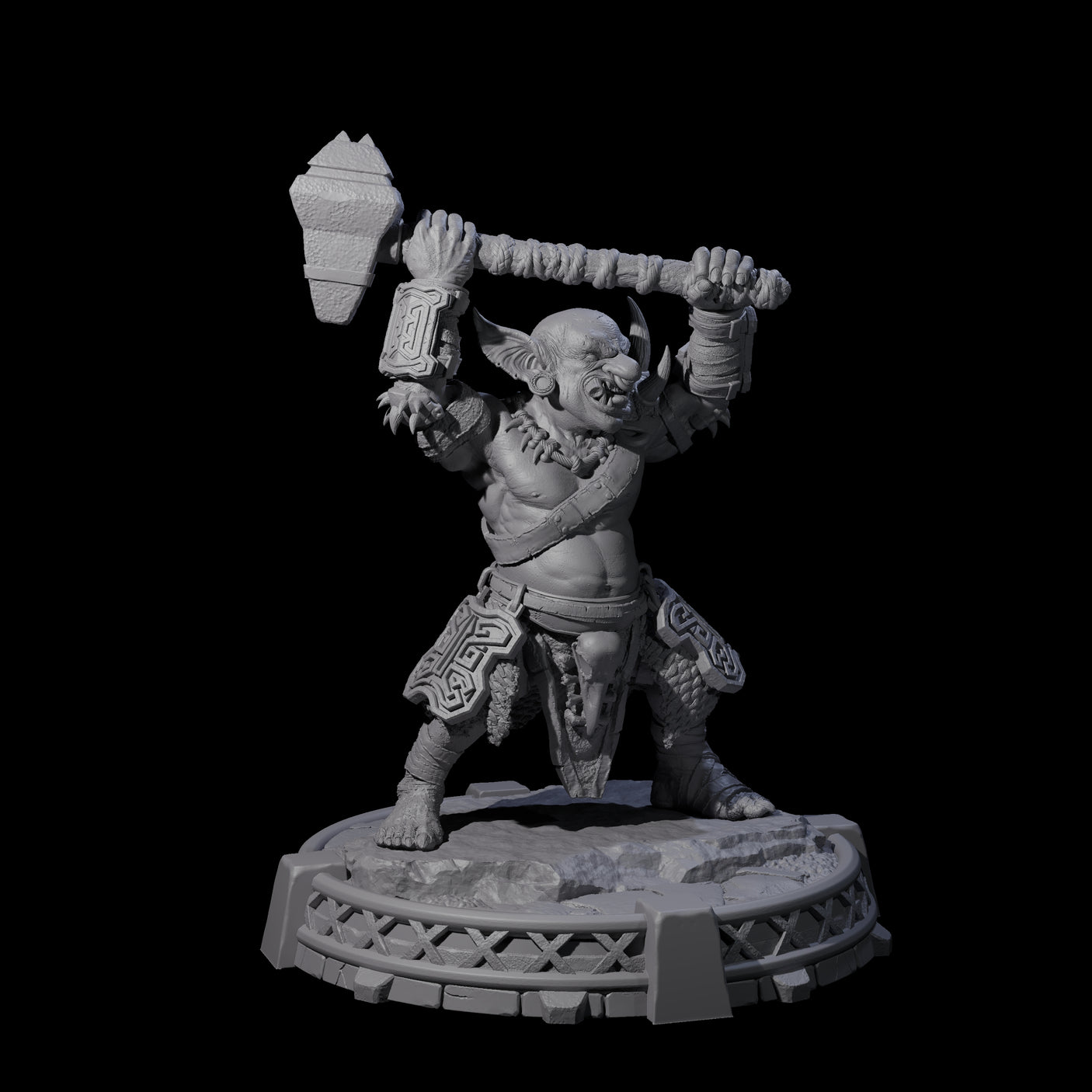 Bonebranch Goblin B Miniature for Dungeons and Dragons, Pathfinder or other TTRPGs