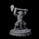 Bonebranch Goblin B Miniature for Dungeons and Dragons, Pathfinder or other TTRPGs