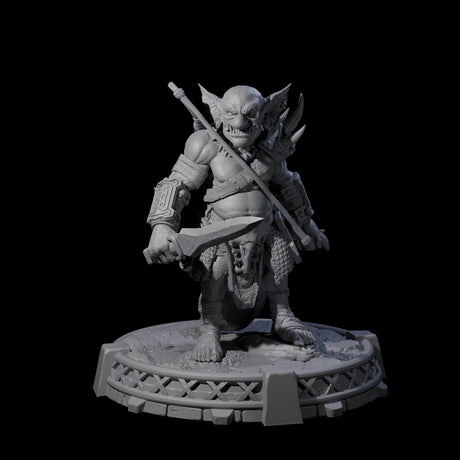 Bonebranch Goblin F Miniature for Dungeons and Dragons, Pathfinder or other TTRPGs