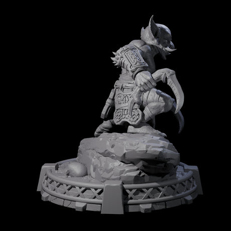Bonebranch Goblin H Miniature for Dungeons and Dragons, Pathfinder or other TTRPGs