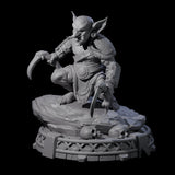 Bonebranch Goblin H Miniature for Dungeons and Dragons, Pathfinder or other TTRPGs