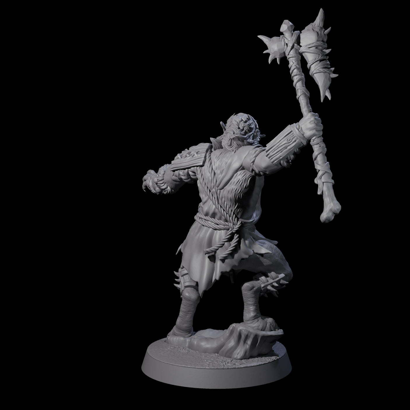Boneshaker Bugbear Miniature for Dungeons and Dragons, Pathfinder or other TTRPGs