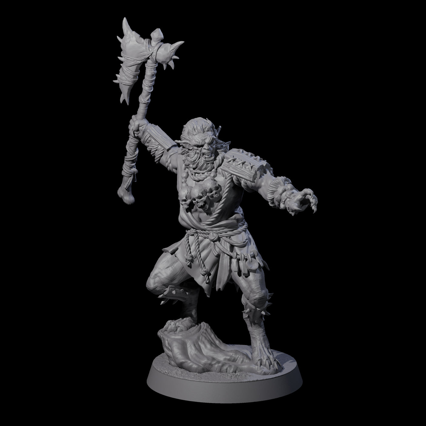 Boneshaker Bugbear Miniature for Dungeons and Dragons, Pathfinder or other TTRPGs