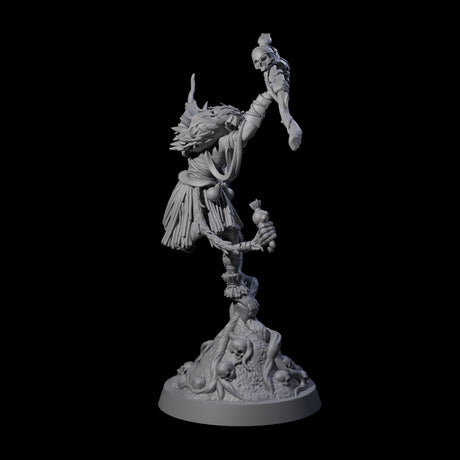 Bonkers Hadozee Druid Miniature for Dungeons and Dragons, Pathfinder or other TTRPGs