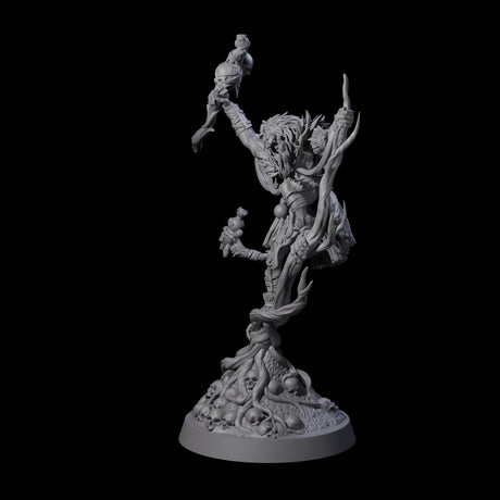 Bonkers Hadozee Druid Miniature for Dungeons and Dragons, Pathfinder or other TTRPGs
