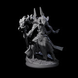 Bony Mind Flayer A Miniature for Dungeons and Dragons, Pathfinder or other TTRPGs