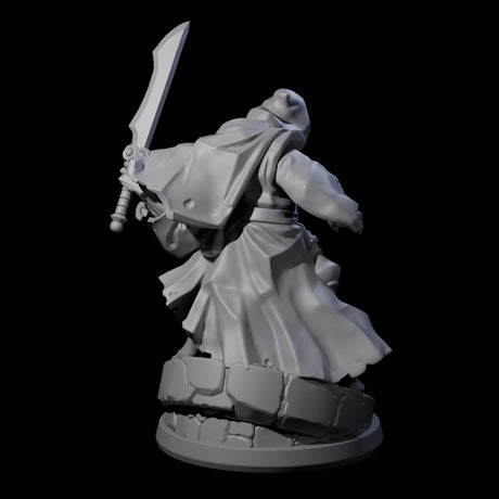 Bony Mind Flayer B Miniature for Dungeons and Dragons, Pathfinder or other TTRPGs