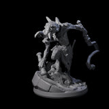 Bony Mind Flayer C Miniature for Dungeons and Dragons, Pathfinder or other TTRPGs