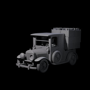 Bootlegger Ford T Car Miniature for Dungeons and Dragons, Pathfinder or other TTRPGs