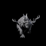 Bounding Jackalope A Miniature for Dungeons and Dragons, Pathfinder or other TTRPGs