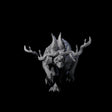 Bounding Jackalope A Miniature for Dungeons and Dragons, Pathfinder or other TTRPGs