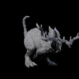 Bounding Jackalope B Miniature for Dungeons and Dragons, Pathfinder or other TTRPGs