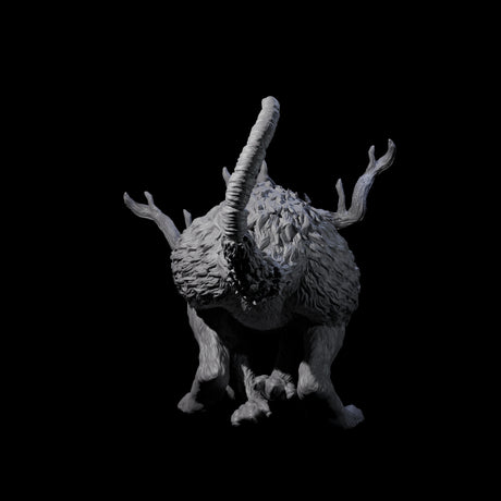 Bounding Jackalope B Miniature for Dungeons and Dragons, Pathfinder or other TTRPGs