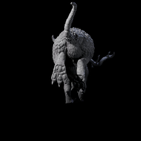 Bounding Jackalope C Miniature for Dungeons and Dragons, Pathfinder or other TTRPGs
