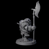 Brave Armoured Loxodon B Miniature for Dungeons and Dragons, Pathfinder or other TTRPGs