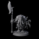 Brave Armoured Loxodon B Miniature for Dungeons and Dragons, Pathfinder or other TTRPGs