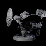 Brave Armoured Loxodon C Miniature for Dungeons and Dragons, Pathfinder or other TTRPGs