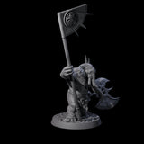 Brave Armoured Loxodon E Miniature for Dungeons and Dragons, Pathfinder or other TTRPGs