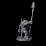 Brave Armoured Loxodon E Miniature for Dungeons and Dragons, Pathfinder or other TTRPGs