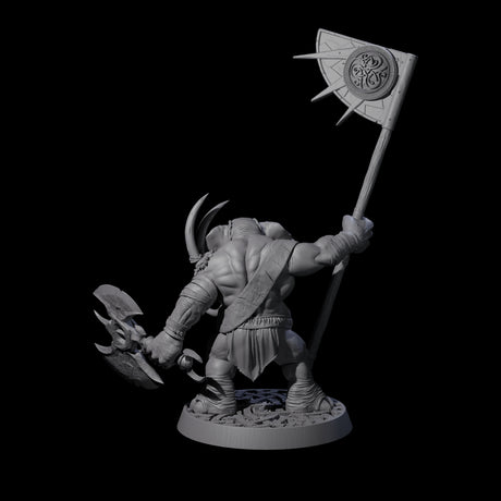 Brave Armoured Loxodon E Miniature for Dungeons and Dragons, Pathfinder or other TTRPGs