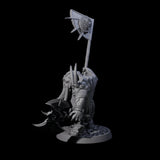Brave Armoured Loxodon E Miniature for Dungeons and Dragons, Pathfinder or other TTRPGs