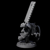 Brave Armoured Loxodon F Miniature for Dungeons and Dragons, Pathfinder or other TTRPGs