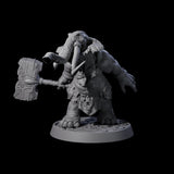 Brave Armoured Loxodon G Miniature for Dungeons and Dragons, Pathfinder or other TTRPGs