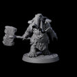 Brave Armoured Loxodon G Miniature for Dungeons and Dragons, Pathfinder or other TTRPGs