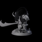 Brave Armoured Loxodon H Miniature for Dungeons and Dragons, Pathfinder or other TTRPGs