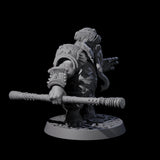 Brave Armoured Loxodon I Miniature for Dungeons and Dragons, Pathfinder or other TTRPGs