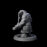 Brave Armoured Loxodon K Miniature for Dungeons and Dragons, Pathfinder or other TTRPGs