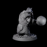 Brave Armoured Loxodon L Miniature for Dungeons and Dragons, Pathfinder or other TTRPGs