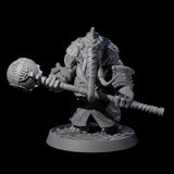 Brave Armoured Loxodon L Miniature for Dungeons and Dragons, Pathfinder or other TTRPGs