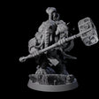 Brave Armoured Loxodon M Miniature for Dungeons and Dragons, Pathfinder or other TTRPGs