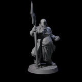 Brave Peasant Soldier A Miniature for Dungeons and Dragons, Pathfinder or other TTRPGs