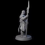Brave Peasant Soldier A Miniature for Dungeons and Dragons, Pathfinder or other TTRPGs