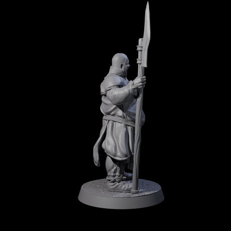 Brave Peasant Soldier A Miniature for Dungeons and Dragons, Pathfinder or other TTRPGs