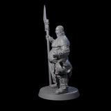 Brave Peasant Soldier A Miniature for Dungeons and Dragons, Pathfinder or other TTRPGs