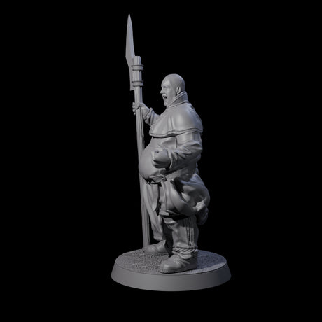 Brave Peasant Soldier A Miniature for Dungeons and Dragons, Pathfinder or other TTRPGs