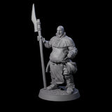 Brave Peasant Soldier A Miniature for Dungeons and Dragons, Pathfinder or other TTRPGs