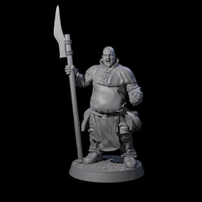 Brave Peasant Soldier A Miniature for Dungeons and Dragons, Pathfinder or other TTRPGs